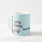 Golfing Granny Kaffeetasse (Vorderseite Links)