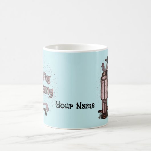 Golfing Granny Kaffeetasse (Mittel)