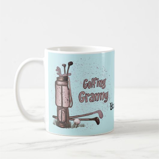 Golfing Granny Kaffeetasse (Links)