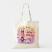 Golfing Granny Tote Bag Tragetasche (Rückseite)