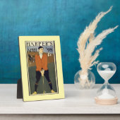 "Golfing Harper's 1898" Fotoplatte (Seite)