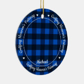 Golfing Heaven's Fairway Foto Golf Memorial Keramik Ornament (Rechts)