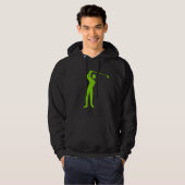 Golfing - Martian Green Hoodie (Vorne ganz)