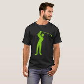 Golfing - Martian Green T-Shirt (Vorne ganz)