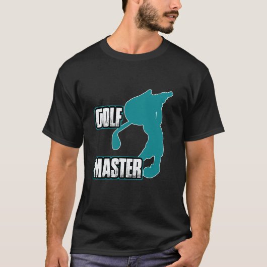 Golfing Master Club Course Tournament Championship T-Shirt (Vorderseite)