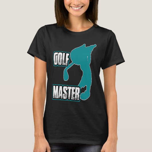 Golfing Master Club Turnier Meisterschaft T-Shirt (Vorderseite)