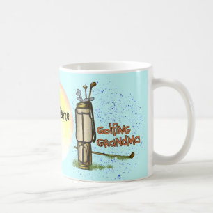 Golfing Oma Tasse