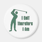 Golfing Philosophie Magnet (Vorne)