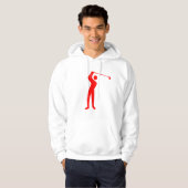 Golfing - Rot Hoodie (Vorne ganz)