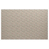 Golfing Santa on Desert Brown Stoff (Yard (91,4 cm))