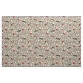 Golfing Santa on Desert Brown Stoff (Fat Quarter (45,7 x 55,9 cm))