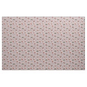 Golfing Santa on Dusty Rose Stoff (Yard (91,4 cm))