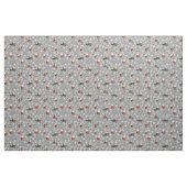 Golfing Santa on Gray Stoff (Fat Quarter (45,7 x 55,9 cm))