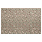 Golfing Santa on Hardwood Brown Stoff (Yard (91,4 cm))