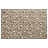 Golfing Santa on Hardwood Brown Stoff (Fat Quarter (45,7 x 55,9 cm))