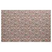 Golfing Santa on Kastanienbraun Stoff (Fat Quarter (45,7 x 55,9 cm))