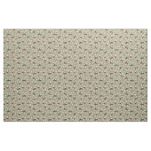 Golfing Santa on Khaki Brown Stoff (Yard (91,4 cm))