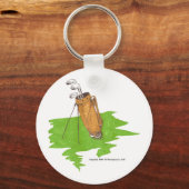Golfing Schlüsselanhänger (Vorderseite)
