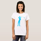 Golfing - Sky Blue T-Shirt (Vorne ganz)