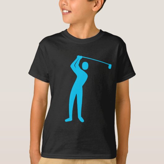 Golfing - Sky Blue T-Shirt (Vorderseite)