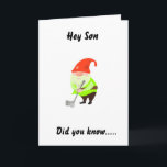 GOLFING SPASS FÜR "SON" AUF IHRER GEBURTSKARTE KARTE<br><div class="desc">FUN,  SIE ZU SCHICKEN ODER GEBEN SIE ES EINEM FREUND ODER FAMILIENMITGLIED,  DER GOLF GERNE!!  :) SIE KÖNNEN VATER ZU "JEMAND" ÄNDERN UND ICH MACHE MEHR DAHER.</div>