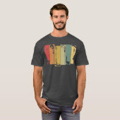 Golfing Vintage Golf Player T-Shirt (Vorne ganz)