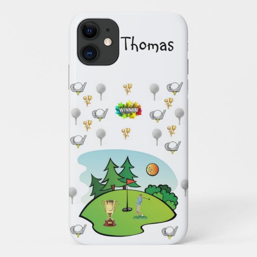 GolfIphone Case (Rückseite)