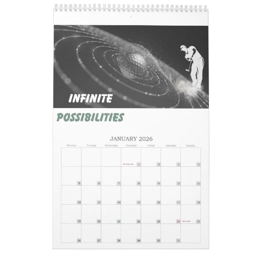 Golfkalender Kalender (Jan 2026)