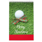 Golfkalender mit Golfball auf grünem Gras Kalender (Titelbild)