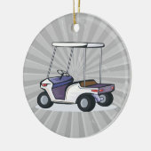 Golfkartographie Keramik Ornament (Links)