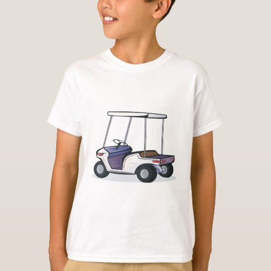 Golfkartographie T-Shirt (Vorderseite)