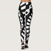 Golfketten Leggings (Rückseite)