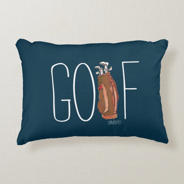 Golfkissen Dekokissen (Vorderseite)