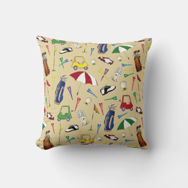 Golfkissen Kissen (Vorderseite)