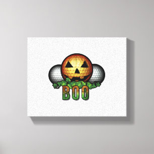 Golfklub Halloween Golfer Verleihung Geschenk Leinwanddruck