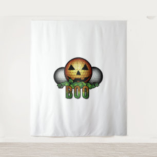 Golfklub Halloween Golfer Verleihung Geschenk Wandteppich