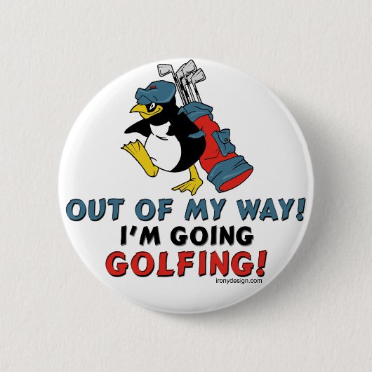Golfknöpfe Button (Vorderseite)