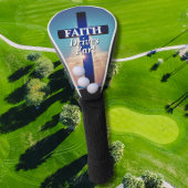 Golfkopfabdeckung Faith Drives Far Golf Headcover