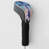 Golfkopfabdeckung Faith Drives Far Golf Headcover (angewinkelt)