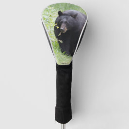 Golfkopfabdeckung mit Schwarzbär Golf Headcover