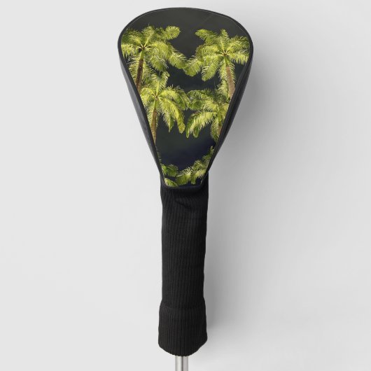 Golfkopfabdeckung Palmbaum Golf Headcover (Vorderseite)