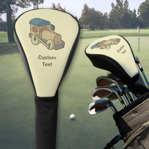 Golfkopfabdeckung Zug Spielzeug Golf Headcover