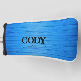 Golfkopfschutz Blau Golf Headcover