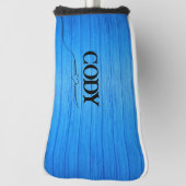Golfkopfschutz Blau Golf Headcover (Rotieren 90)