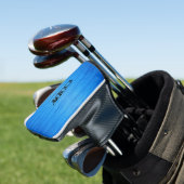 Golfkopfschutz Blau Golf Headcover (In Situ)