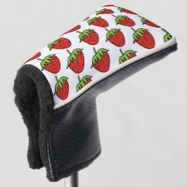 Golfkopfschutz Erdbeeren Obst Golf Headcover