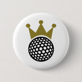 Golfkrone Button (Vorderseite)