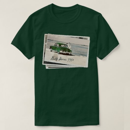 Golfküste AL Vintag Foto TShirt (Design vorne)