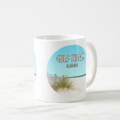 Golfküste Alabama Beach Kaffeetasse (VorderseiteRechts)