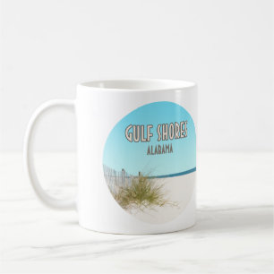 Golfküste Alabama Beach Kaffeetasse
